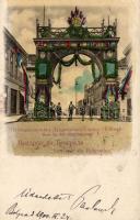 Belgrade Dubrovnik street Triumphal arch