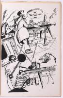 Dalos György: 1985. Bp., 1985, AB Független Kiadó, 32 sztl. lev.+ 4 t. A fedélterv és illusztráció R...