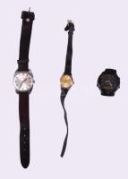 3 darab karóra, Fero, Raketa, Casio, nem működnek