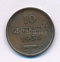 San Marino 1935R 10c bronz T:XF  San Marino 1935R 10 Centesimi bronze C:XF Krause KM#13