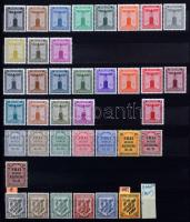 Deutsches Reich Hivatalos bélyegek gyűjtemény használatlanul és használtan gyűjtve sok jó értékkel, ...