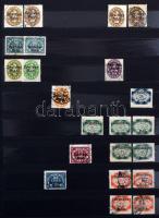 Deutsches Reich Hivatalos bélyegek gyűjtemény használatlanul és használtan gyűjtve sok jó értékkel, ...