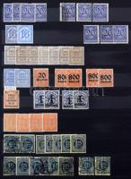 Deutsches Reich Hivatalos bélyegek gyűjtemény használatlanul és használtan gyűjtve sok jó értékkel, ...