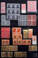 Deutsches Reich Hivatalos bélyegek gyűjtemény használatlanul és használtan gyűjtve sok jó értékkel, ...