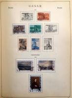 Oroszország és Szovjetunió gyűjtemény hatalmas 300 oldalas KABE előnyomott albumban, csavaros borító...
