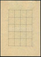 Liechtenstein 1947 Elsa hercegnő halála húszas ív Mi 256 (Mi EUR 140.-)