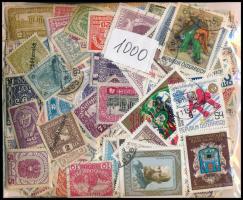 Ausztria 1.000 db bélyeg ömlesztve zacskóban