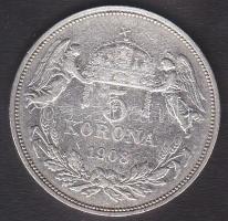 1908. 5K Ag T:3+ ph.