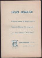 1982 Magyar füzetek kőnyvei 6. szamizdat. Jászi Oszkár szám.
