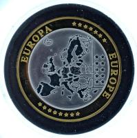 2002-2010 k. "Emlékérem az euróövezet országainak közös valutájáról - Vatikán" aranyozott,...