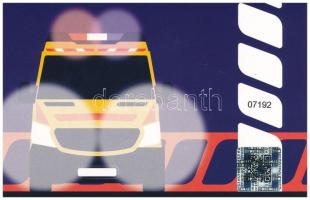 2023. 50Ft Cu-Ni "75 éves az Országos Mentőszolgálat" első napi veret számozott emléklapon...