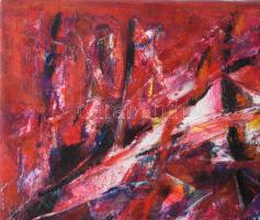 Sallay László (1968-): Mallorca. Olaj, vászon. Jelzett a hátoldalán