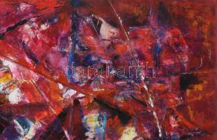 Sallay László (1968-): Mallorca. Olaj, vászon. Jelzett a hátoldalán