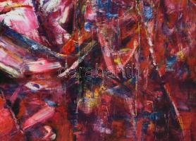 Sallay László (1968-): Mallorca. Olaj, vászon. Jelzett a hátoldalán