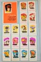 Sok ezer darab gyufacímke mappákban, borítékokban, ívekben, plusz gyufásdobozok