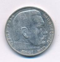 Német Harmadik Birodalom 1939J 2M Ag "Hindenburg" T:XF
German Third Reich 1939J 2 Mark Ag...