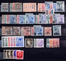 Olaszország + területek közel 1000 db bélyeg A4es berakóban