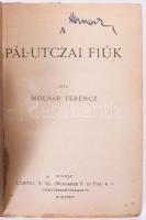 Molnár Ferenc: A Pál utcai fiúk. Bp., Lampel. 204p. Félvászon kötés, viseltes állapotban