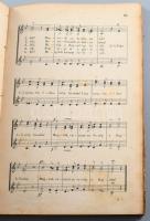 Erődi Ernő (szerk.): Ezüst hárfa. Daloskönyv II. kötet. Bp., 1905, Lampel. Félvászon kötés, gerinc s...