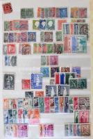 Izland, Svédország, Trákia, Moldova kb 500 db bélyeg A4-es berakóban