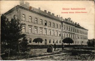 1907 Székesfehérvár, Lovassági laktanya. Eisler Adolf kiadása (EB)