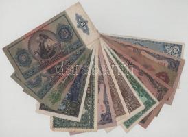 Vegyes 13db-os pengőtétel, benne: 1930-1946. 10P - 1.000.000.000MP T:vegyes