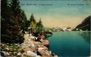 1911 Tátra, Magas-Tátra, Vysoké Tatry; Nagy Halas-tó. Edw. Feitzinger Ph. No. 1054. / Morskie Oko / Grosse Fischsee / lake (EB)