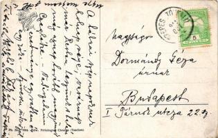 1911 Tátra, Magas-Tátra, Vysoké Tatry; Nagy Halas-tó. Edw. Feitzinger Ph. No. 1054. / Morskie Oko / ...