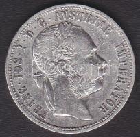 Ausztria 1890. 1Fl Ag T:3+ ph