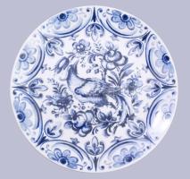 Kurt Hammer madaras tál. Matricás, jelzett, hibátlan d: 30 cm