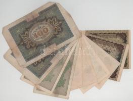 Német Birodalom 1920-1923. 10db-os bankjegytétel T:vegyes
German Empire 1920-1923. 10pcs banknote l...