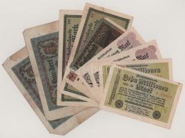 Német Birodalom 1920-1923. 9db-os bankjegytétel T:vegyes
German Empire 1920-1923. 9pcs banknote lot...