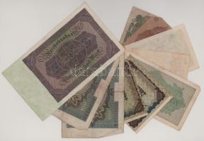Német Birodalom 1920-1923. 10db-os bankjegytétel T:vegyes
German Empire 1920-1923. 10pcs banknote l...