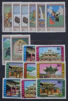 41 db közepes méretű berakó, bennük régi és modern magyar és külföldi bélyegek az egész világból. Ér...