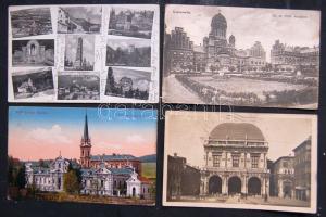 Több mint 100 külföldi városképes lap klf országokból 1900-1930