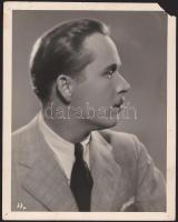 ca 1930 11 db Hunnia Film filmszínészeket ábrázoló nagy méretű fotó 26x30 c, Rökk Marika, Bilicsi, T...