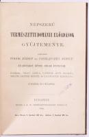 Horváth Géza - Paszlavszky József (szerk.): Népszerű természettudományi előadások gyűjteménye. IX. k...