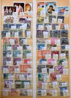 Vegyes külföldi képes bélyegek a világból, benne Ausztria, Indonézia, Mexikó, Ruanda, többi Dél-amer...