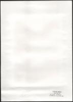 Stefan Grecu (-): Hunyadi János szobra a Halászbástyán, Budapest. Akvarell, ceruza, papír, jelzett, ...