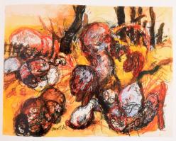 Georg Baselitz: Retrospektiv 1964-1991. München, 1992., Kunsthalle der Hypo-Kulturstiftung, 263 p. N...