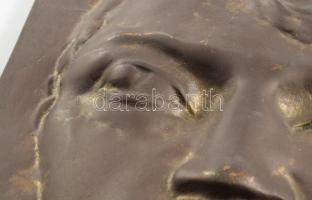 Melocco Miklós (1935 -): Ady Endre plakett (idézettel Ékes magyarnak soha szebbet, száz menny és pok...