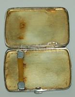 Kis ezüst női cigarettatárca / Silver cigarett-box 63g 9x6cm