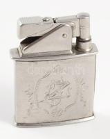 Bányász öngyújtó, egyedi bányász gravírozással, monogrammal. 5,5 cm