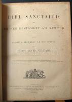 Igazi különlegesség: Wales-i nyelvű nagyméretű  metodista biblia: Bibl Cyssegr-lan, William Mackenzi...