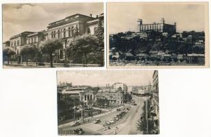 SZLOVÁKIA - 28 db MODERN város képeslap (1950-es évek) / SLOVAKIA - 28 modern town postcards (1950s)