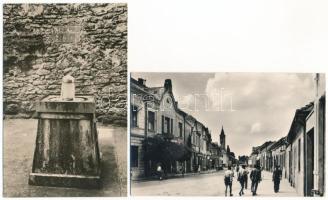 SZLOVÁKIA - 28 db MODERN város képeslap (1950-es évek) / SLOVAKIA - 28 modern town postcards (1950s)