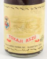 1981 Tokaji Aszú, 5 puttonyos, Tolcsva, bontatlan palack édes, fehér desszertbor, foltos, kissé sérü...