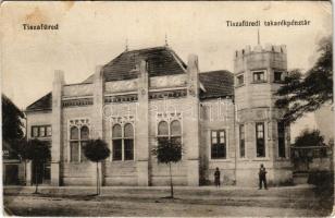 1916 Tiszafüred, Takarékpénztár. Goldstein Adolf kiadása 7776. + "Gyermek Posta I. Hivatal" (Rb)