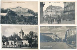 21 db RÉGI külföldi város képeslap vegyes minőségben / 21 pre-1945 foreign town-view postcards in mixed quality
