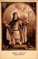 Szent Imre. Készüljetek a Szent Imre Év méltó megünneplésére! 1030-1930 / Sanctus Emericus / Saint Emeric of Hungary s: Márton L. (fl)